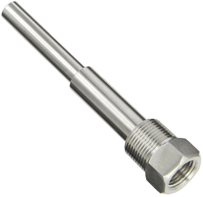 Tel-Tru General Use Standard Threaded Thermowell, Model 260TW